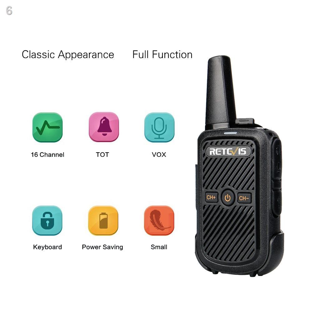 hotﺴ 2020new Retevis RT15 วิทยุสื่อสาร 5W Walkie-Talkie High Power 400 ...