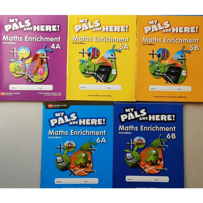 My Pals are Here! Maths Enrichment for Primary# แบบฝึกหัดเสริมคณิตศาสตร์ ระดับชั้น ป.4, 5 ,6 พร้อมเฉ