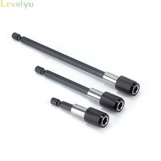 &lt;READY STOCK&gt;3pcs Magnetic Screwdriver Extension Quick-Release 1/4Hex Shank Holder Drill Bit100% brand new！