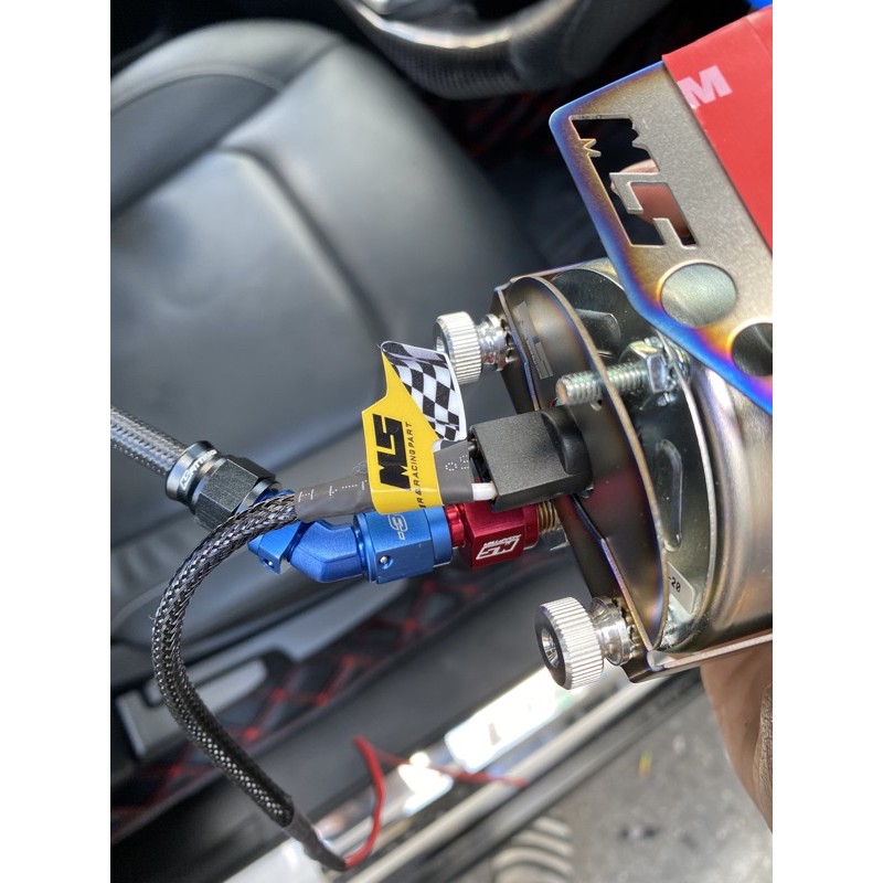 [โค้ด 8HV6EUW ลด60.-]ชุดสายฟิตติ้ง an3 สำหรับต่อสายลมวัดบูส auto meter แบร์น เม้งซัง