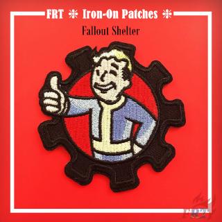 ☸ Game：Fallout Shelter Patch ☸ 1Pc Diy Sew on Iron on Badges Patches