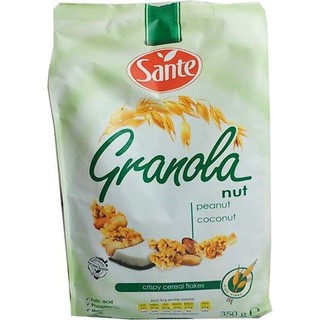 Sante Granola with Nut 350g  ซองเต้กราโนล่าผสมถั่ว 350 กรัม