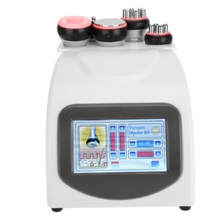 เครื่องนวด สปา 40K การเชื่อมต่อ RF Multipolar Ultrasonic Negative ดันไขมัน Cavitation Body อุปกรณ์ FIRM Eye