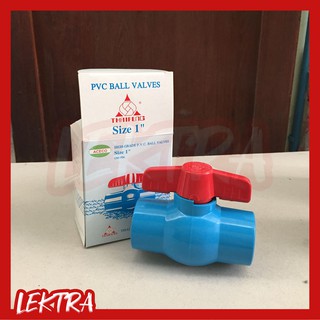 Thaifeng บอลวาล์วพีวีซี ขนาด 1" (PVC Ball Valves)