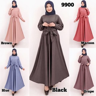 . Gamis Supernova Hand Rempel Gamis Polos เสื้อโปโล สําหรับผู้หญิง นําเข้าจากปี 9900