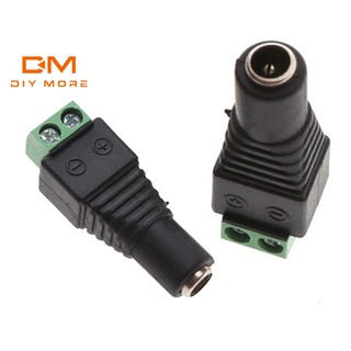 DIYMORE อะแดปเตอร์เชื่อมต่อกล้องวงจรปิด Female Plug 12 V DC 2. 1x5 .5 มม .