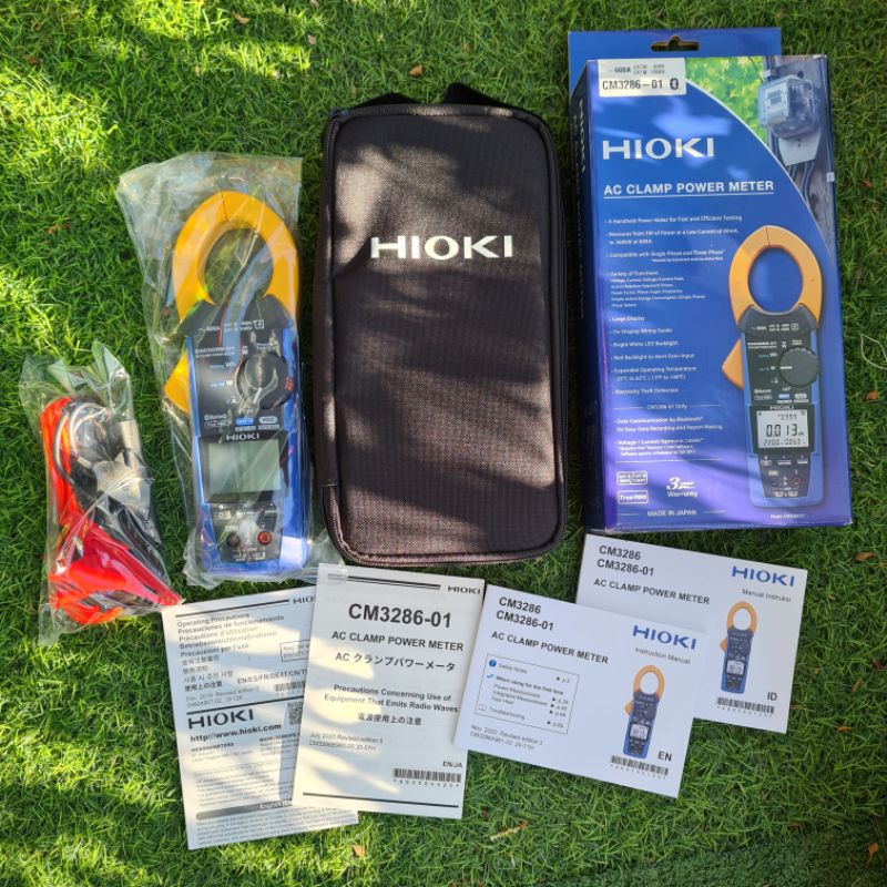 HIOKI CM3286-01 AC แคลมป์เพาเวอร์มิเตอร์ (ACA/ACV 600V
