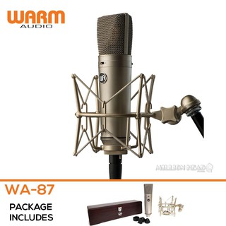 Warm Audio : WA-87 ( ไมค์คอนเดนเซอร์คุณภาพสูง สำหรับการบันทึกเสียงอย่างมืออาชีพ )