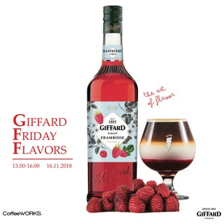 GIFFARD  SYRUP   RASBERRY