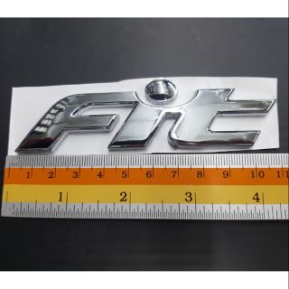 Logo FiT ของรถ Honda 11 x 2.5 cm