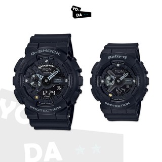 นาฬิกาข้อมือ Casio G-ShockและBaby-G รุ่น GA-135DD-1 &amp; BA-135DD-1 สินค้ารับประกัน CMG 1 ปี