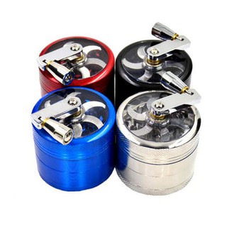 ที่บดขนาด 50 มม 4 ชั้น Hand Crank Metal Grinder