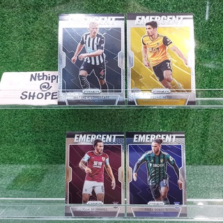 ขาย การ์ด Panini Prizm Premier League 2020-21 Emergent Longstaff Neto Brownhills Tyler Roberts การ์ดฟุตบอล การ์ดนักบอล