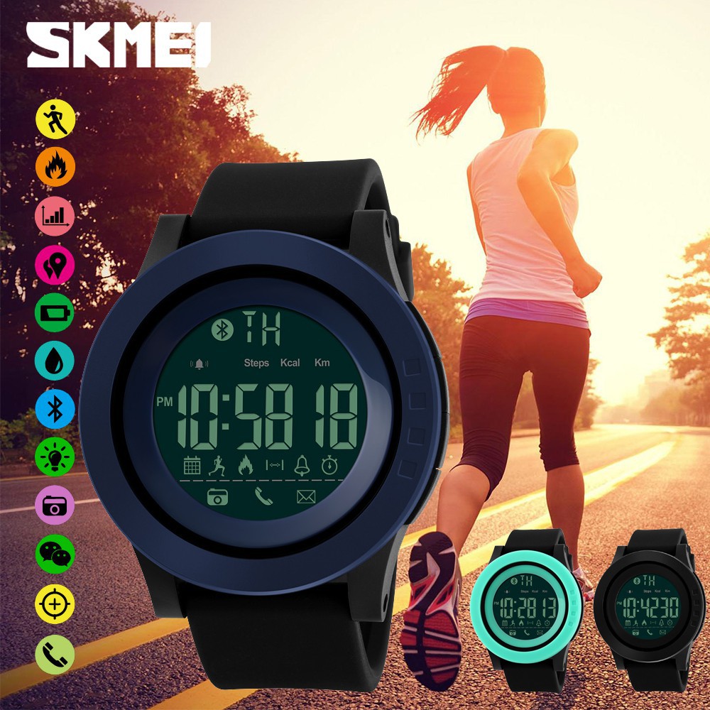 SKMEI นาฬิกา Smart watch เชื่อม Bluetooth SK-1255 94E6