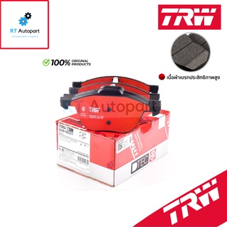 TRW ผ้าดิสเบรกหน้า Ford Focus MK2 MK3 ปี06-18 Ford Ecosport ปี16-20 Mazda 3 sport ปี06-12 DTEC ผ้าเบรก ผ้าเบรค GDB1583DT