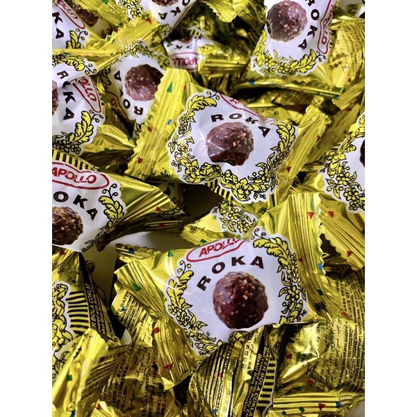 Apollo Roka ช็อกโกแลตเวเฟอร์บอล แบ่งขาย 13 ชิ้น