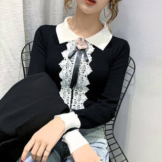 เสื้อไหมพรมน่ารักมากอกได้ถึง40"งานสวยผ้านิ่มไม่คัน