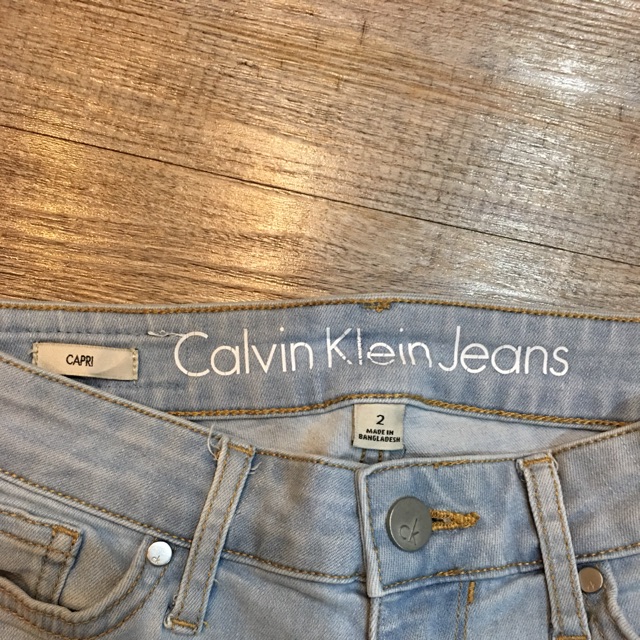กางเกงยีนส์ ผู้หญิง Calvin Klein