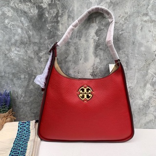 🎀 (สด-ผ่อน) กระเป๋าสะพาย สีแดง Shop 14 นิ้ว 79324 TORYBURCH MILLER HOBO