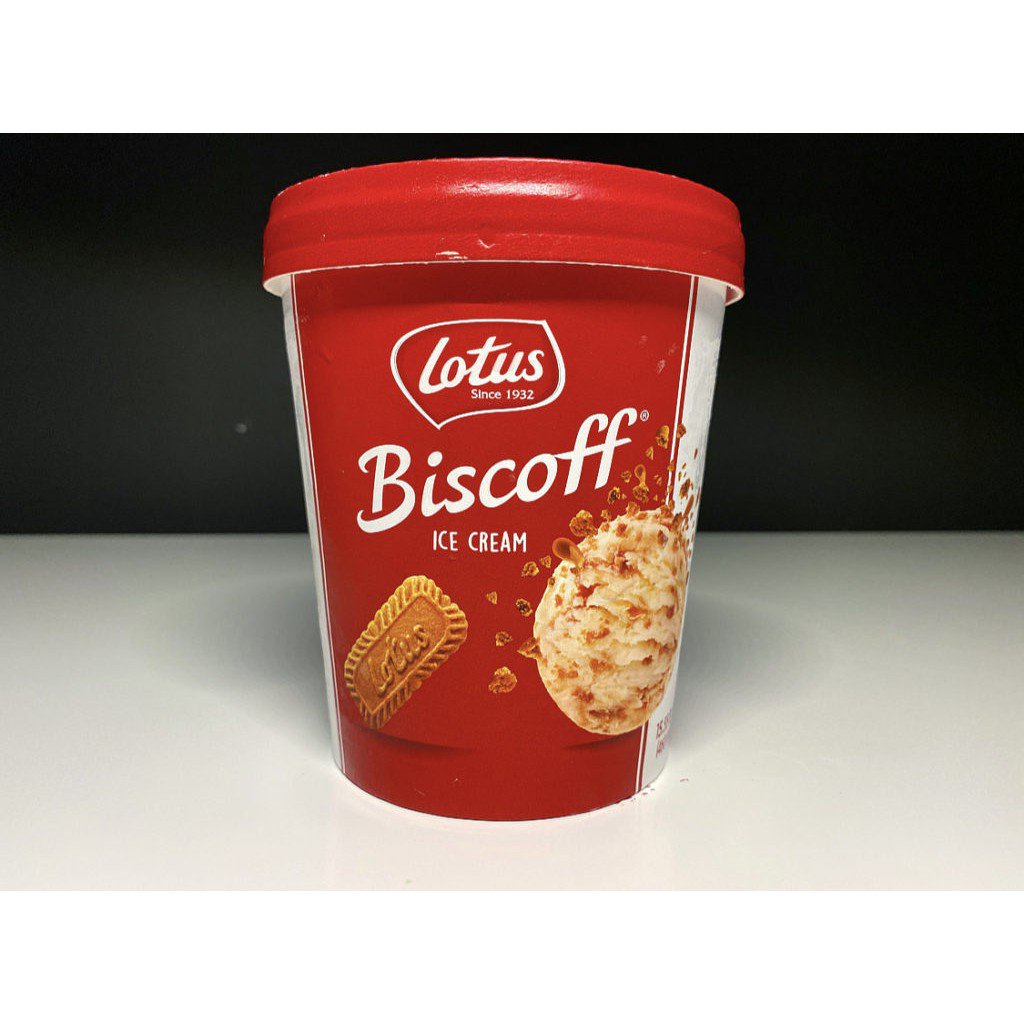 NEW! Lotus Biscoff Ice Cream Original (460ml per tub) (LIMITED STOCKS) QXBA Shopee Thailand