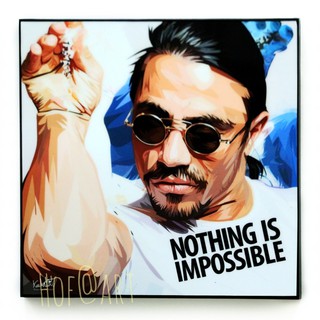 Salt Bae ซอลต์เบ ชาวตุรกี ท่าโรยเกลือสุดเท่ Meme ไวรัล รูปภาพ​ติด​ผนัง​ pop art​ กรอบรูป​ แต่ง​บ้าน​ ของขวัญ​ รูปภาพ