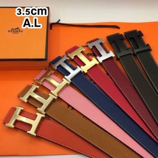 เข็มขัดHermes เกรดพรีเมี่ยม ปั้มทุกจุด พร้อมกล่อง การ์ด