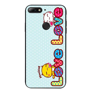 เคสโทรศัพท์มือถือเคสโทรศัพท์มือถือลายการ์ตูนแมวสําหรับ Huawei Nova 2 Y 3 Ii Y 6 Y 7 Y 9 Prime Lite 2018 2019