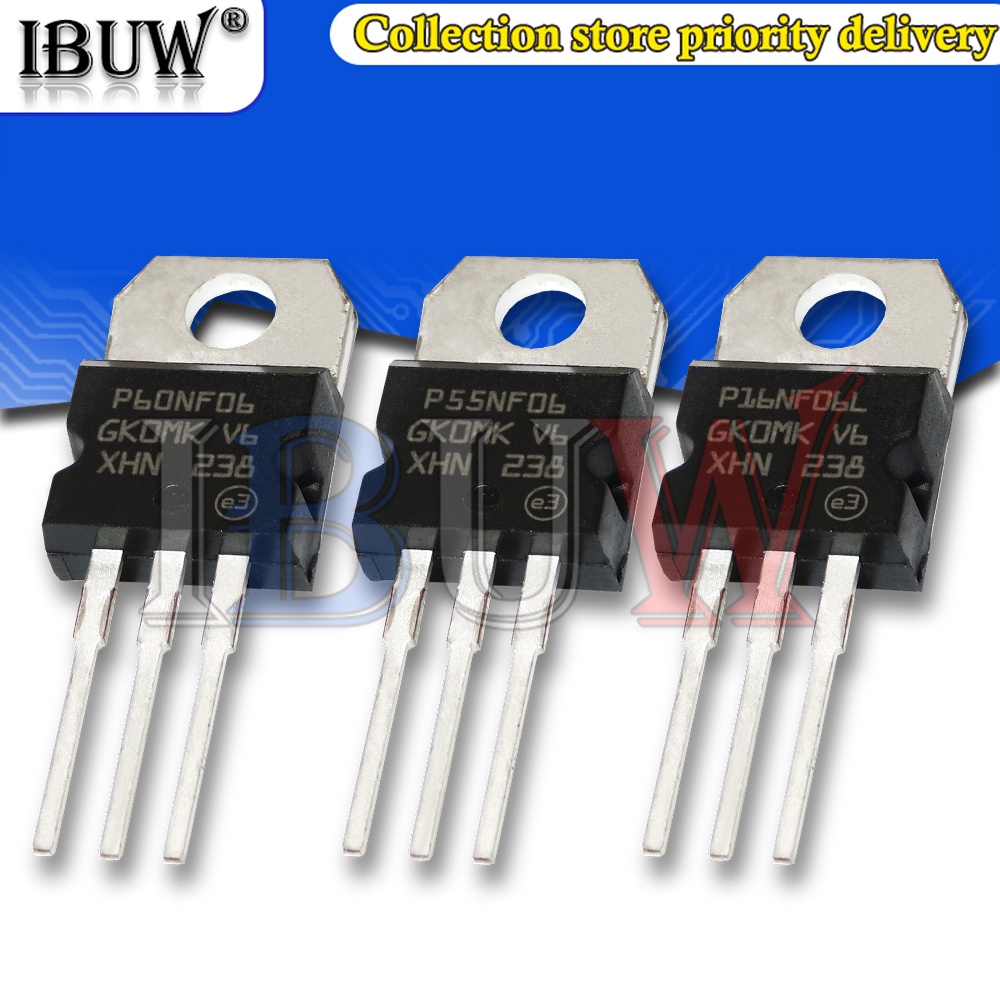 STP16NF06 หลอดคริสตัล STP10NK60Z STP55NF06 STP5NK80Z STP60NF06 STP65NF06 STP75NF75 STP80NF70 TO-220 