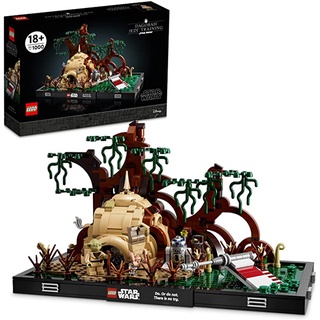 ((สินค้าพร้อมส่ง)) LEGO 75330 Star Wars Dagobah Jedi Training Diorama (1,000 Pieces)