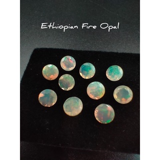 👑 พลอยโอปอล เอธิโอเปีย 👑 ขนาด ชิ้นละ 0.3 -  0.35 กะรัต+- ✨🦋 Ethiopian Fire Opal 🦋🎥 มีวิดิโอ