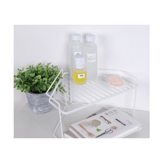 Ghouse Online nibiru ชั้นวางอเนกประสงค์เข้ามุม  25x31x16 ซม.  QYTY001-WH สีขาว