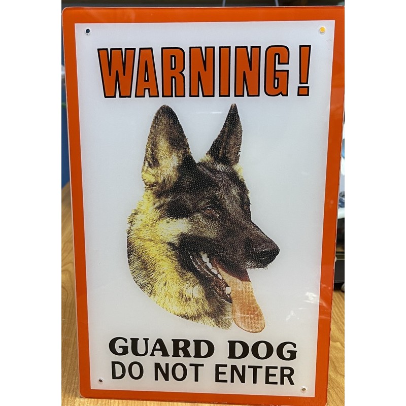 เขียงป้ายสุนัข BEWARE