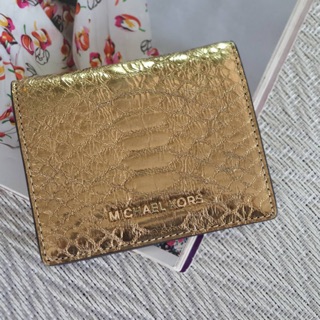 MICHAEL KORS MONEY PIECES FLAP CARD WALLET