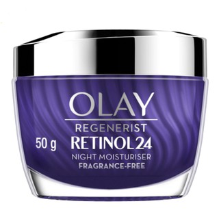 Olay Regenerist Retinol 24 Night Moisturizer 50g โอเลย์ รีเจนเนอรีส เรตินอล24 ไนท์ มอยส์เจอร์ไรเซอร์ 50 กรัม