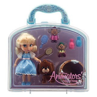 ✨🇺🇸💯sale✨ตุ๊กตาเจ้าหญิงดีสนีย์ Disney Animators Collection Ariel Mini Doll Play Set ขนาด 5 นิ้ว ของแท้ 100%