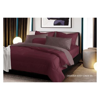 ผ้านวม ORIANNA 70x90 นิ้ว สี BERRY/WOOD COMFORTER ORIANNA 70X90" BERRY/WOOD