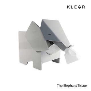 KlearObject The Elephant Tissue Box ที่ใส่กระดาษทิชชู่ม้วน กล่องใส่ทิชชู่อะคริลิค รูปช้าง : K375