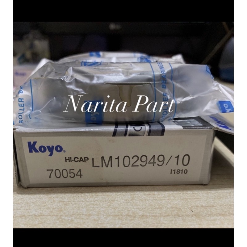 Original Toyota Hartop 2F / L200 Koyo แบริ่งล้อหน้าด้านนอก 102949/10