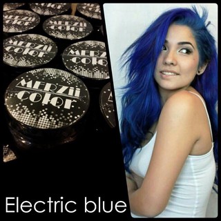 ทรีทเม้นท์เปลี่ยนสีผม #electric blue น้ำเงินแบบสว่างแต่แอบเข้ม สายพาสเทลไม่ควรพลาด