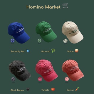 หมวกcap แบรนด์ homino มี 6 สี