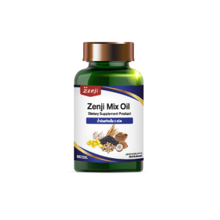 [ส่งฟรี] zenji น้ำมันสกัดเย็น 5 ชนิด 90 แคป น้ำมันสกัดเย็น5สหาย น้ำมันรำข้าว น้ำมันกระเทียม น้ำมันงาขี้ม้อน ถั่วดาวอินคา