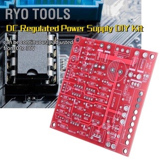 Ryo Tools 0-30V 2mA-3A ชุดโมดูลแปลงพาวเวอร์ซัพพลาย Dc สามารถปรับได้