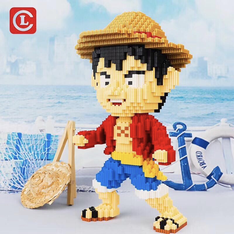 ของเล่นตัวต่อลูฟีตัวใหญ่4204pcs พร้อมส่งครับ