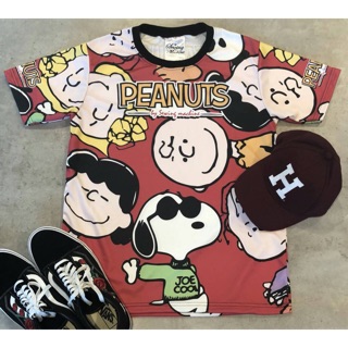 เสื้อ &amp; เดรส ผ้าดาวกระจายลาย Peanuts