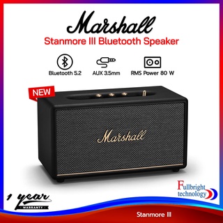 Marshall Stanmore III Bluetooth Speaker ลำโพงไร้สาย บลูทูธเวอร์ชั่น 5.2 กำลังขับสูงสุด 80 วัตต์ รับประกันศูนย์ไทย 1 ปี