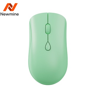 Newmine ไร้สาย 2.4G Silent Mouse เดสก์ท็อปโน้ตบุ๊กชาร์จเมาส์ไร้สาย