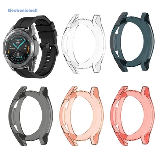 Electronicmall01 Tpu เคสป้องกันรอยสําหรับ Huawei Watch Gt2 / Gt 46 มม .