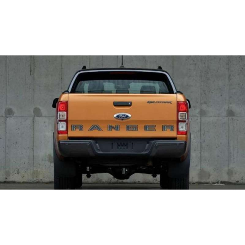 สติ๊กเกอร์ Ranger ติดฝากระบะท้าย Ford Ranger 2012 2013 2014 2015 2016 2017 2018 2019 + V.3