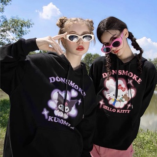 PREORDER - DONSMOKE x SANRIO KUROMI HOODIE ลิขสิทธิ์แท้ 100%