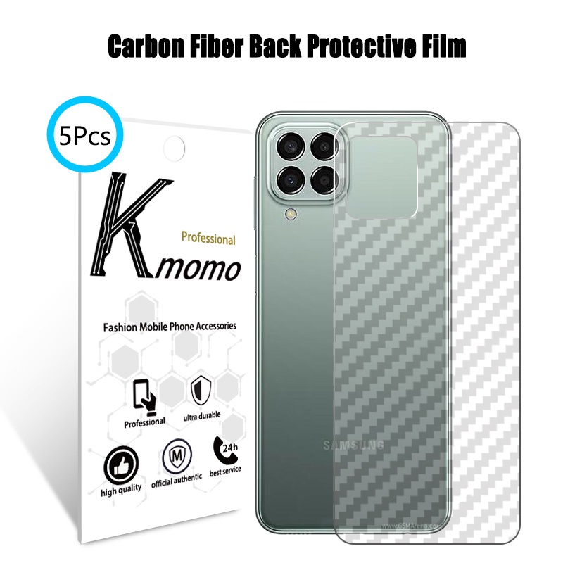 [ซื้อ 1 แถม 4] Samsung Galaxy M33 5G M23 M22 M51 M62 F62 M32 M31 M21 M52 M30s M12 M31s M11 ฟิล์มกันรอยหลัง สีใส แบบเต็มจอ